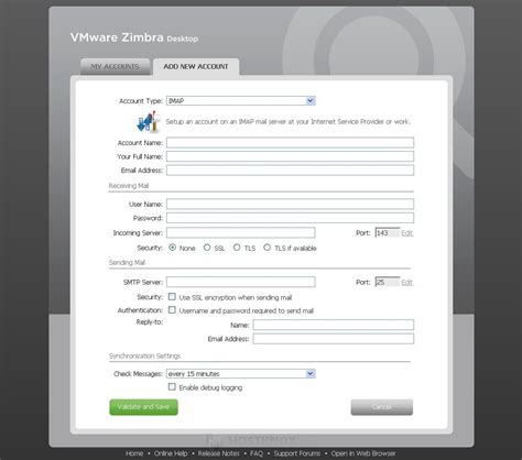 Zimbra Desktop 4.42.0 Setup