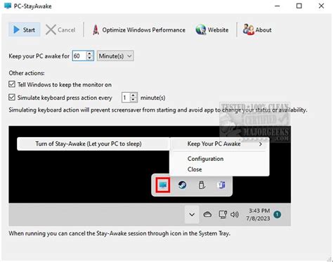 TweakNow PC-StayAwake 1.2 Installer